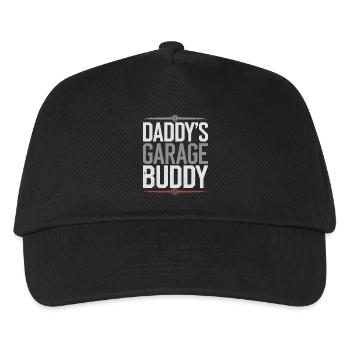 Technology adventure with dad - Kids’ Baseball Cap - black - Front