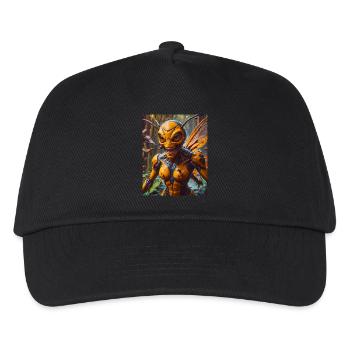 Monstre mutant mi-hommes mi-insecte sombre horreur - Casquette de baseball Enfant - noir - Devant