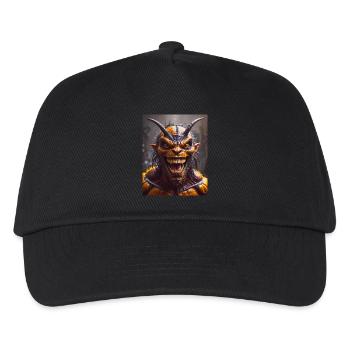 monstre mutant mi-hommes mi-insecte abeille africaine - Casquette de baseball Enfant - noir - Devant