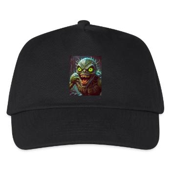 Monstre mutant mi-hommes mi-insecte sombre horreur - Casquette de baseball Enfant - noir - Devant