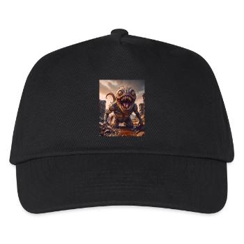 Monstre mutant mi-hommes mi-insecte sombre horreur - Casquette de baseball Enfant - noir - Devant