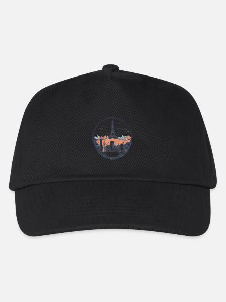 TRAVEL : PARIS EDITION - Kinder Basecap - Schwarz