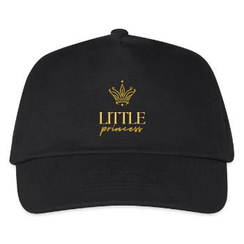 Petite princesse - petite princesse - Casquette de baseball Enfant - noir - Devant