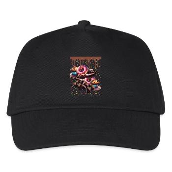Candy Alert - Kids’ Baseball Cap - black - Front