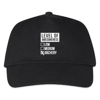 Archery - Kids’ Baseball Cap - black - Front