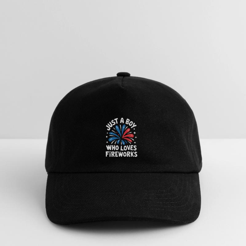 Pyrotechnics Fireworks Pyrotechnics Kids’ Baseball Cap