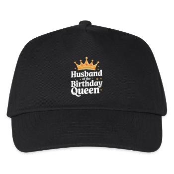 Ehemann Ehegatte Familie Hochzeit - Kinder Basecap - Schwarz - Vorne