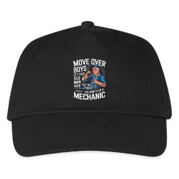 Mechanic Mechanic Workshop - Kids’ Baseball Cap - black - Front