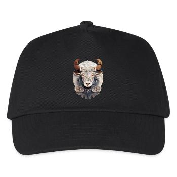 Zodiac sign Taurus - Kids’ Baseball Cap - black - Front