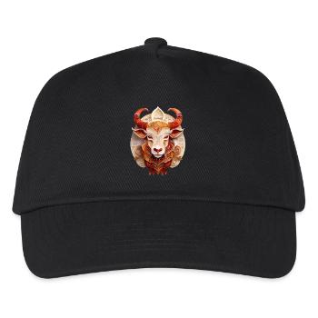 Zodiac sign Taurus - Kids’ Baseball Cap - black - Front