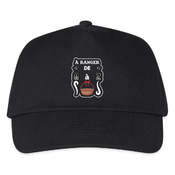 T-shirt to Ranger from A to Z 2025 - Kids’ Baseball Cap - black - Front