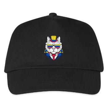 Colombia - Kids’ Baseball Cap - black - Front