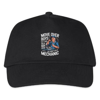 Mechanic Mechanic Workshop - Kids’ Baseball Cap - black - Front
