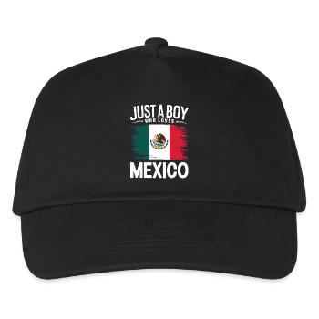 Mexico Mexico Mexican Spanish - Kids’ Baseball Cap - black - Front