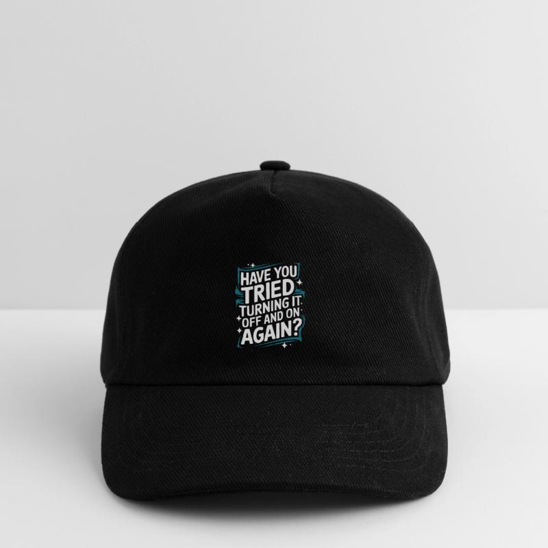 Technischer Support Computerfreak Nerd Kinder Basecap
