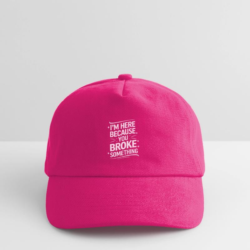 Technischer Support Computerfreak Nerd Kinder Basecap