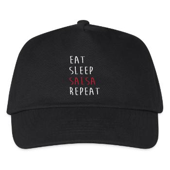 Salsa Dancer Dancer - Kids’ Baseball Cap - black - Front