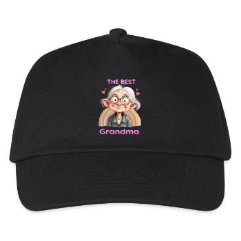 The best grandmother - Kids’ Baseball Cap - black - Front