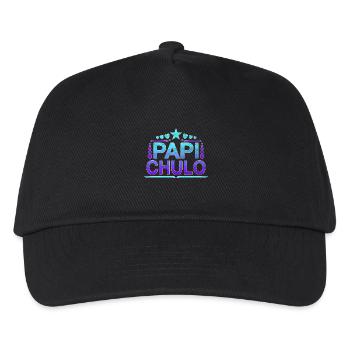 Papi Chulo - Latino Style Design - Kinder Basecap - Schwarz - Vorne