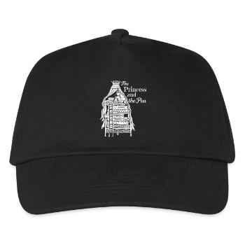 Princess on the Pea Fairy Tale - Kids’ Baseball Cap - black - Front