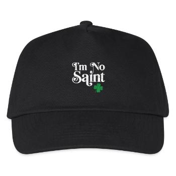 I'm no saint - Kids’ Baseball Cap - black - Front