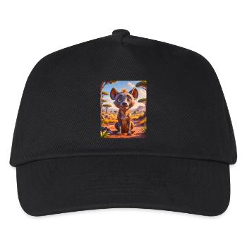 super cute african animals– harpy - Kids’ Baseball Cap - black - Front