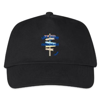 Life Paths - Kids’ Baseball Cap - black - Front