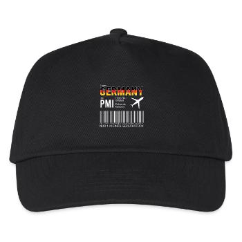 Billet d’avion Palma - Casquette de baseball Enfant - noir - Devant