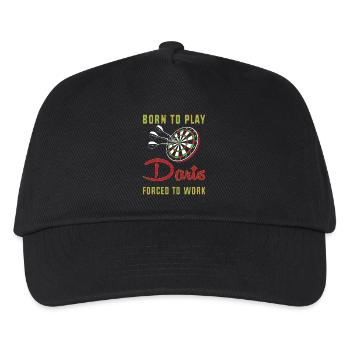 Dart Dartboard Dartpfeil - Kids’ Baseball Cap - black - Front
