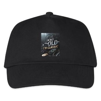 Je ne suis pas vieux, je suis classique - Casquette de baseball Enfant - noir - Devant
