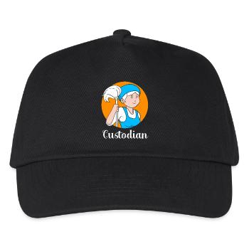 School caretaker - Kids’ Baseball Cap - black - Front
