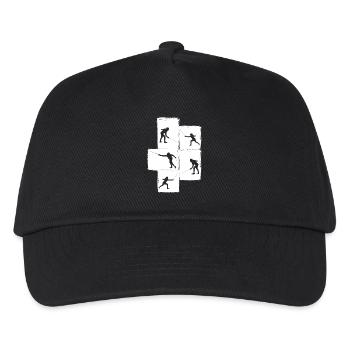 Fencing Fencing - Kids’ Baseball Cap - black - Front