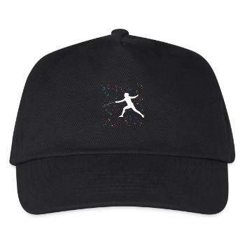 Fencing Fencing - Kids’ Baseball Cap - black - Front