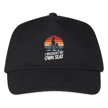 Wheelchair Wheelchair Disabled Humor - Kids’ Baseball Cap - black - Front