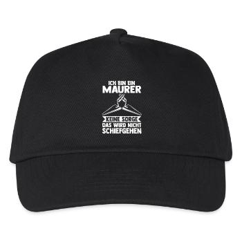 Maître maçon Compagnon maçon - Casquette de baseball Enfant - noir - Devant