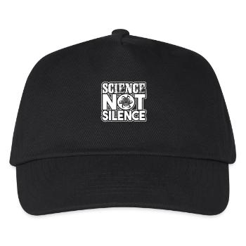 Scientist Science Not Silence - Kids’ Baseball Cap - black - Front
