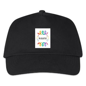 Fier - Casquette de baseball Enfant - noir - Devant