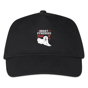 Chien des Pyrénées - Casquette de baseball Enfant - noir - Devant