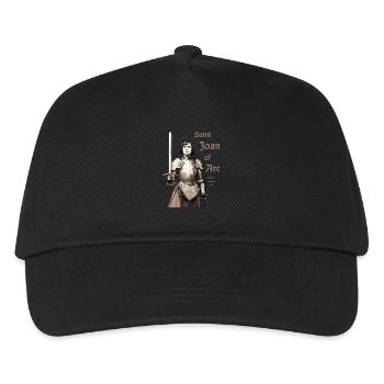Heilige Jeanne d'Arc - Kinder Basecap - Schwarz - Vorne