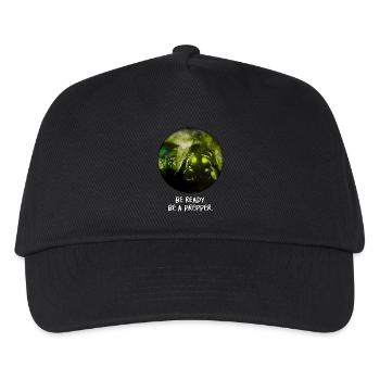 Be ready. Be a Prepper. - Kids’ Baseball Cap - black - Front