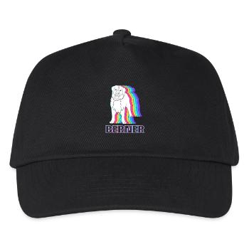 Berner Sennenhund - Kinder Basecap - Schwarz - Vorne