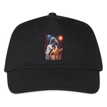 Thoth, ibis-headed god, holding a scroll - Kids’ Baseball Cap - black - Front