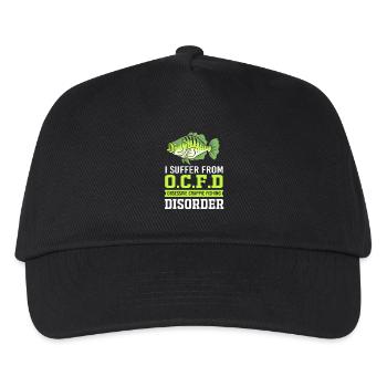 Marigane Perche Poisson-lune - Casquette de baseball Enfant - noir - Devant