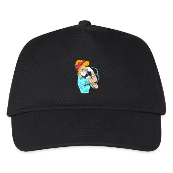 Altenheim Altenpflegerin Krankenpfleger - Kinder Basecap - Schwarz - Vorne