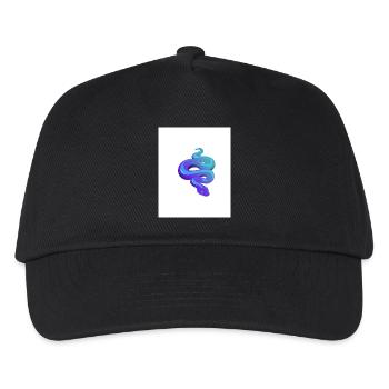 Blue Snake - Kinder Basecap - Schwarz - Vorne