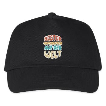 Désignation d’un expert - Casquette de baseball Enfant - noir - Devant
