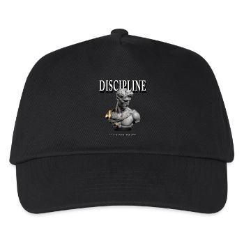 Discipline Greek Statue – It All Will Pay Off - Kids’ Baseball Cap - black - Front