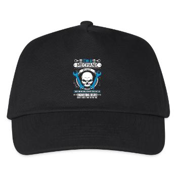 I am A Mechanic - Kids’ Baseball Cap - black - Front