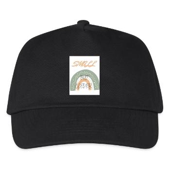 small but clever kinder T-shirt - Kinder Basecap - Schwarz - Vorne
