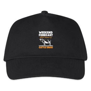 Vieh Viehzüchter - Kinder Basecap - Schwarz - Vorne